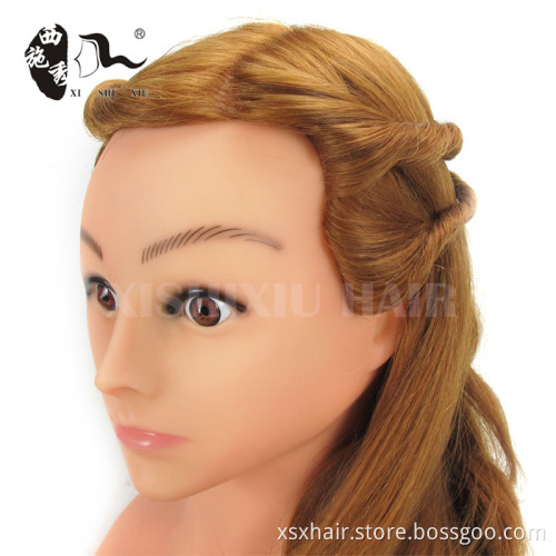 2016 new style high quality best selling black training mannequin head